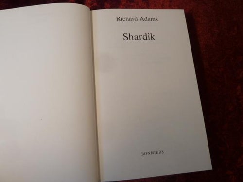 SHARDIK, R. ADAMS, 1977,  BÖCKER