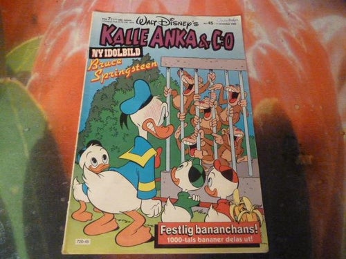 KALLE ANKA & CO, NR 45 - 1985, TIDNING