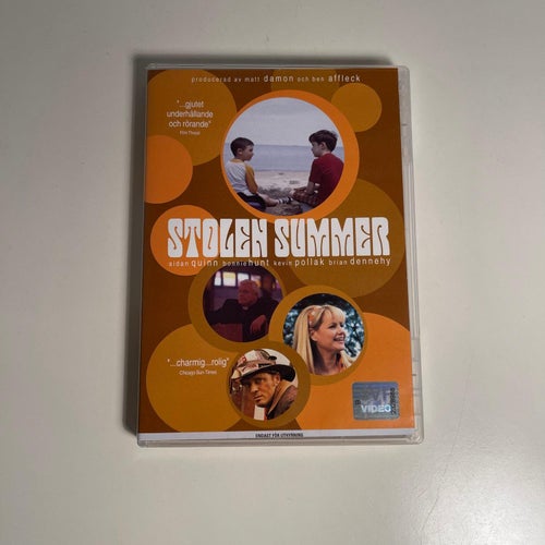 DVD - Stolen Summer. Aidan Quinn Bonnie Hunt Kevin Pollak