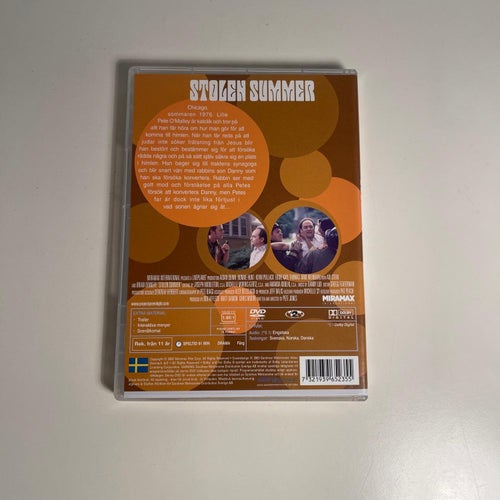 DVD - Stolen Summer. Aidan Quinn Bonnie Hunt Kevin Pollak
