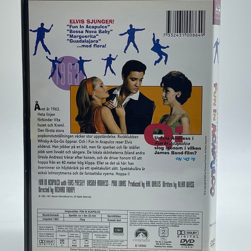Elvis Fun In Acapulco DVD