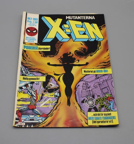 Serietidning - Mutanterna X:en - Nr 2 - 1985