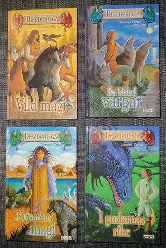 Tamora Pierce / De Odödliga 1-4 (komplett) / Kartonnage / Nära nyskick