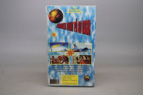 Jorden runt på 80 dagar - Svenskt tal - Ny inplastad VHS