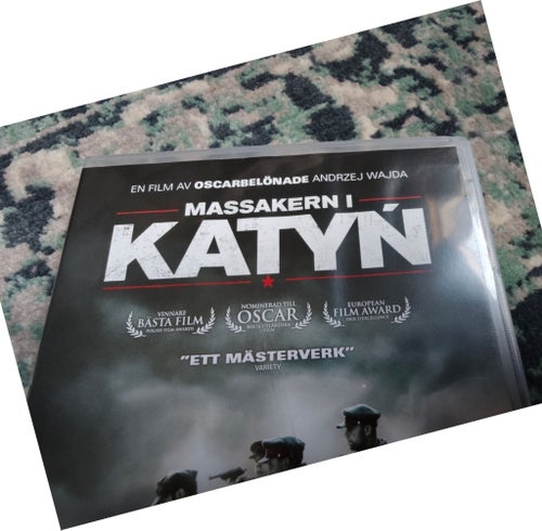 Massakern i Katyn (DVD) mycket bra krigsfilm!