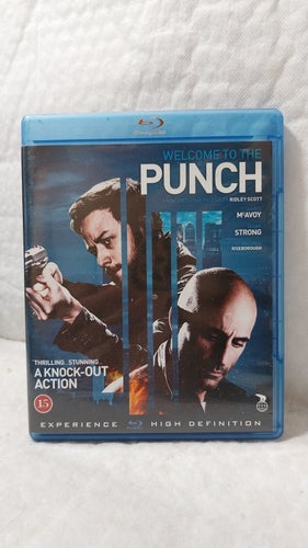Welcome to the punch Blu-ray
