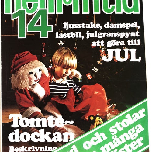 Heminredning/Tidskrift: "Hem o Fritid" - NR 14, December 1978