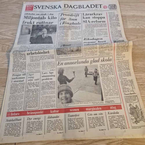 Svenska Dagbladet 18 maj 1977