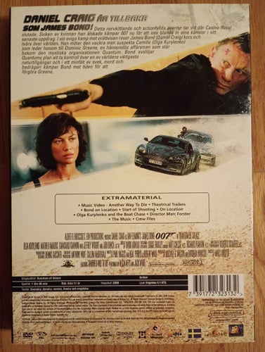 Quantum Of Solace - Special Edition 2-DVD 2006 Slipcase