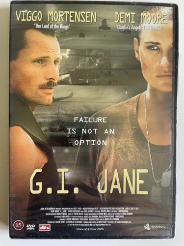 G.I. Jane (DVD). Fabriksforseglet