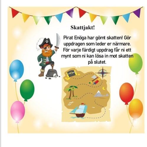 SKATTJAKT KALAS (2025) ca 4-6år. DIGITALT