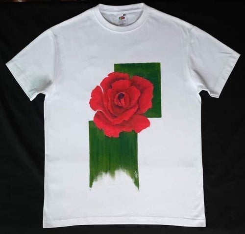 Handmålade T-shirt både till dam och herr