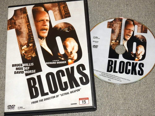 16 Blocks DVD Bruce Willis David Morse Mos Def Actionfilm