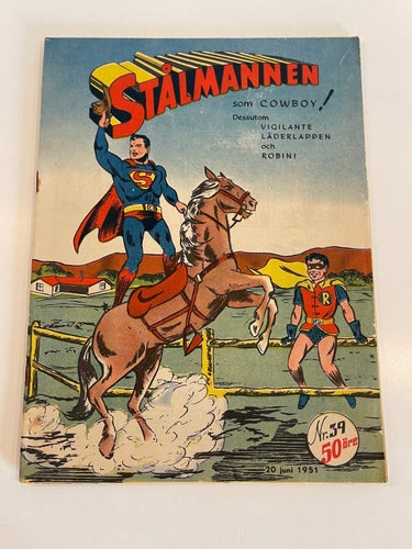 * Stålmannen  , Nr 39   - 1951 *
