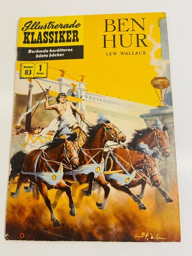 Illustrerade Klassiker Nr 83 , Första Utgåva !