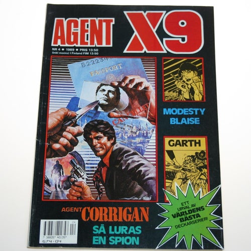 Agent X9 - 1989 - NR 4