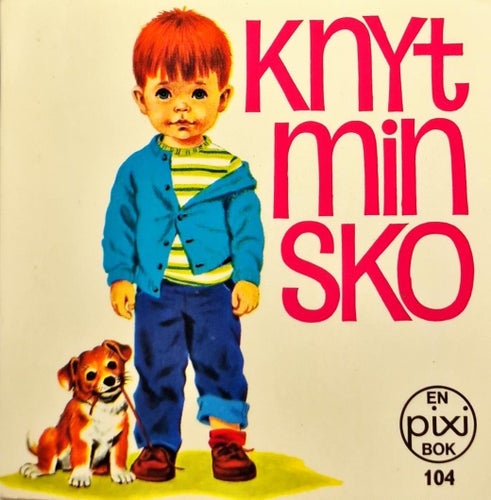 Knyt min sko nr 104 pixi - Fri Frakt