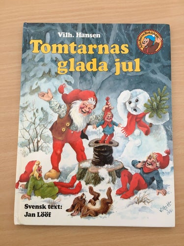 Tomtarnas glada jul - Jan Lööf - Alla barns bokklubb - God Jul