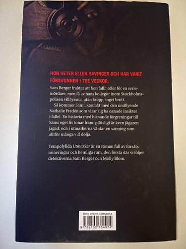 Utmarker av Arne Dahl