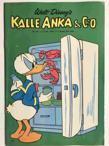 Kalle Anka - 1962:43 FN-VF