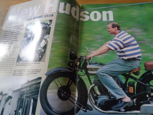 Classic Motor nr11 1992 Norton, Lincoln Zephyr, New Hudson 350 sport 1929