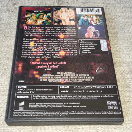 Glitter (Mariah Carey) - DVD