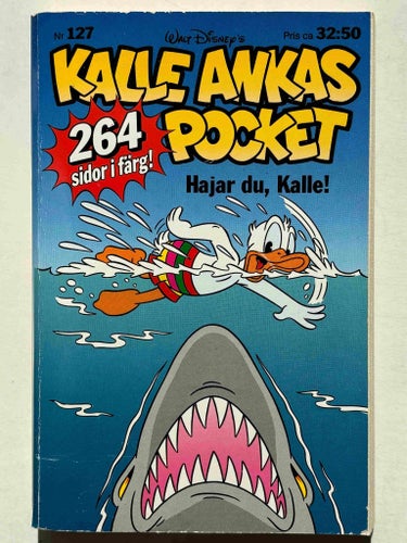 Kalle Anka Pocket -127. VG-FN