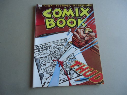 1974 COMIX BOOK 1 förstanummer UDDA Marvel UNDERGROUND magazine