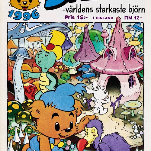 Bamse – världens starkaste björn Serietidning 1996 nr 6 (Oläst arkivex)