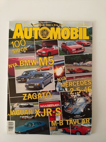 Automobil, Nr 11 1988