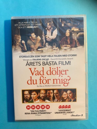 Vad Döljer Du För Mig? (2016) NY Inplastad DVD svensk text, Studio S nr 684