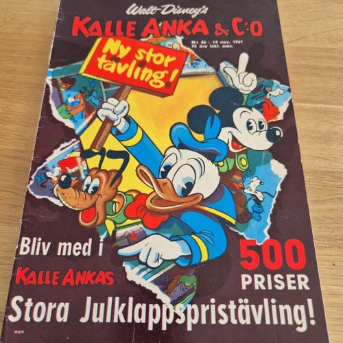 Kalle Anka & C:o, Walt Disney, 1961 nr 46