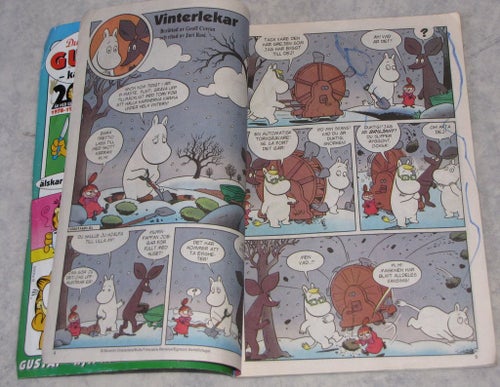 MUMIMN serietidning nr 2 1998 roliga serier barn tidning samlare retro