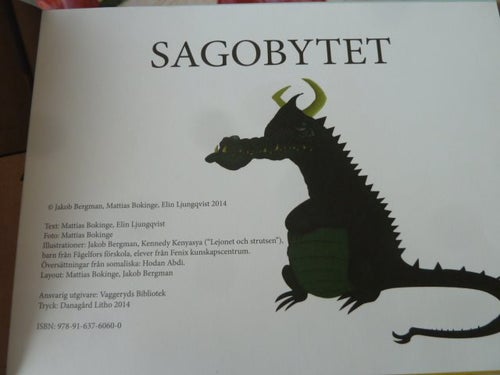 SAGOBYTET, MATTIAS BOKINGE, 2014, BOK