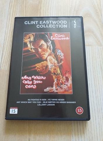 DVD - CLINT EASTWOOD COLLECTION - ANY WHICH WAY YOU CAN (SVENSK TEXT)