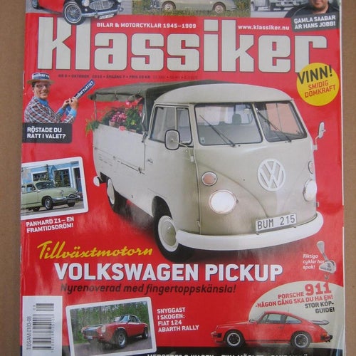 Klassiker - Bilar & Motorcyklar 1945-1989 Nr:8-2010
