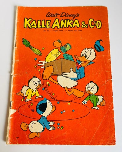 Walt Disney´s Kalle Anka & C:o  x 2 . 15 - 63  & 4 - 67