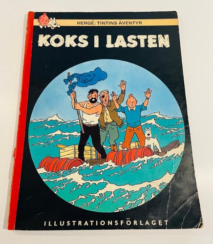 TINTIN - Koks i Lasten , Första upplaga