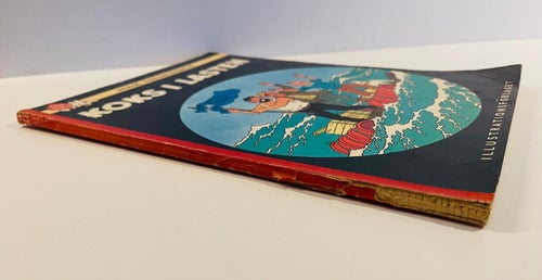 TINTIN - Koks i Lasten , Första upplaga