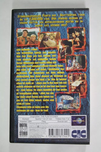 The Flintstones (1994) John Goodman VHS