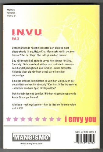 I.N.V.U. #3 svensk manga av Kang Won Kim