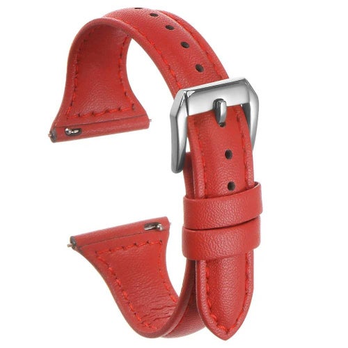 Charmigt Klockarmband i Läder, 22 mm