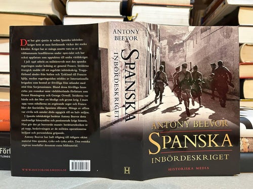 Spanska inbördeskriget av Antony Beevor, bok, Very Fine plus