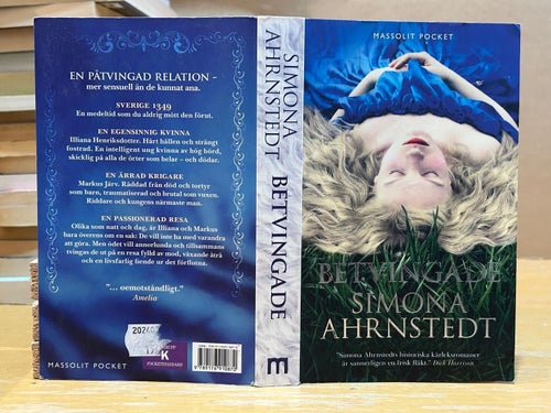 Betvingade av Simona Ahrnstedt, bok, Very good