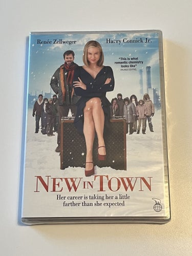 New in town (Renee Zellweger & Harry Connick Jr, 2009). Inplastad DVD