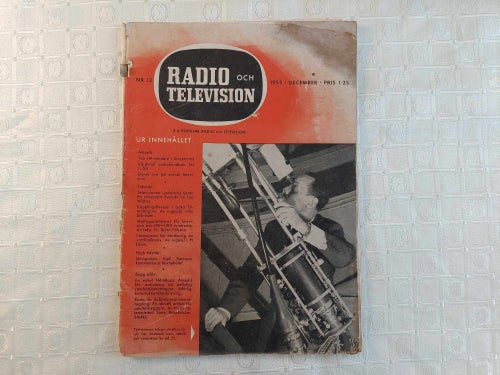 Radio och Television 1955 December