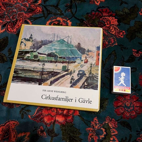Cirkusfamiljer i Gävle Cirkus Bok Konst kultur akrobat Gästrikland