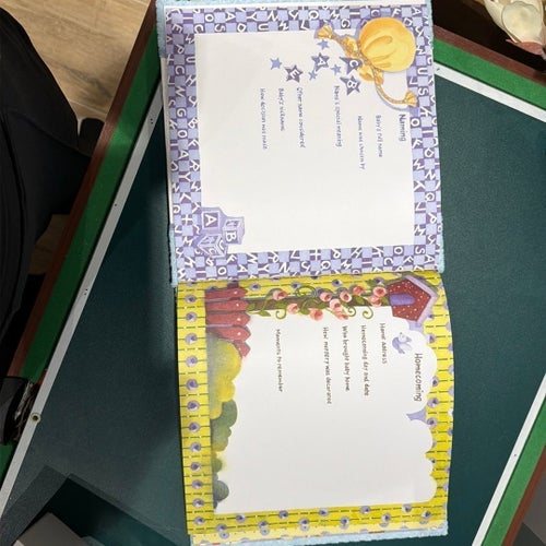 Baby's Memory Book & Keepsake Box