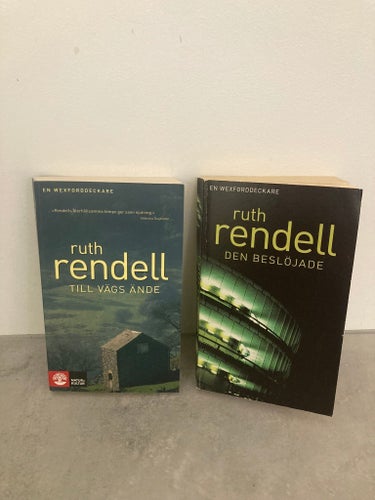 Bokpaket med 2 spännande Wexford-deckare av Ruth Rendell
