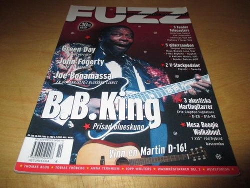 FUZZ NR 10 2004. GREEN DAY , B.B. KING, M,M